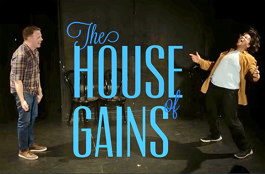 Brennan Lee Mulligan & Lou Wilson are THE HOUSE OF GAINS at UCB's Cagematch, Wednesday, October 30, 2019.